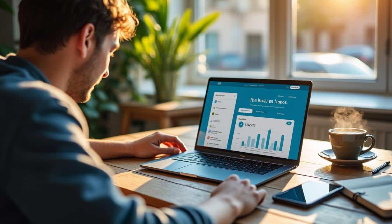 Illustration: Comprendre le fonctionnement de la plateforme CCF Ma Banque en Ligne