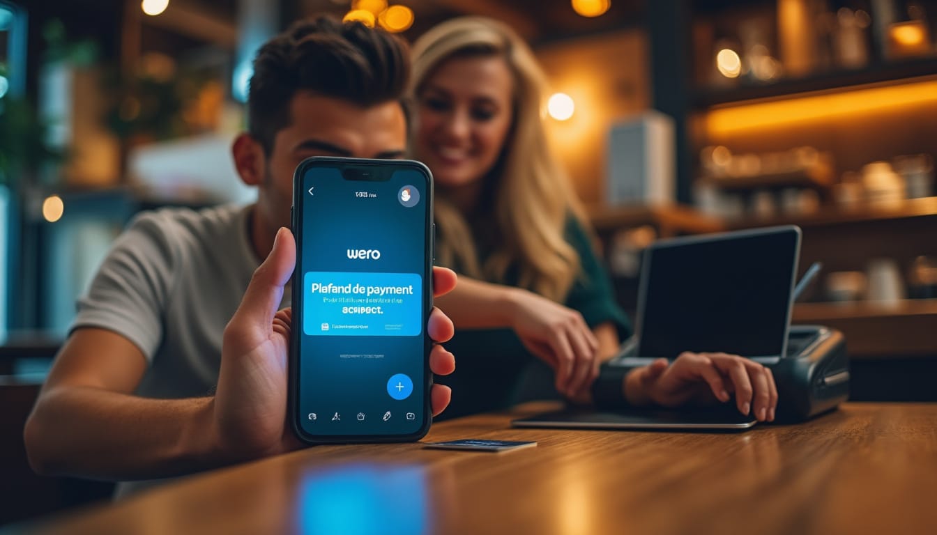 Illustration: Comprendre le fonctionnement des plafonds dans les paiements mobiles Wero